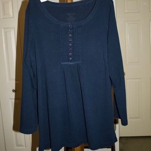 Henley Tunic 2x Mainstreet Blues in Women